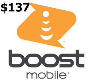 Kinguin Boost Mobile $137 Mobile Top-up US