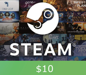 Kinguin Steam Gift Card $10 TR Activation Code