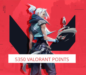 Kinguin VALORANT - 5350 Valorant Points Gift Card EU
