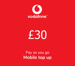 Kinguin Vodafone £30 Mobile Top-up UK