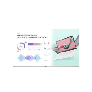 LG 98UH5J-H - 98" Classe Diagonal UH5J-H Series ecrã LCD com luz de fundo LED - sinalização digital com Profissional Integrado: Idioma - webOS - 4K