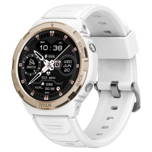 MaxCom FW 100 <br/>- Tamanho do ecrã na diagonal: 3,3 cm (1.3") <br/>- Tecnologia de apresentação: AMOLED <br/>- Resolução: 466 x 466 pixels <br/>-