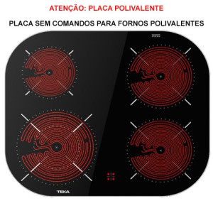 TEKA - Placa Vitrocerâmica TCC 64000 PLV 112550018
