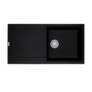 FRANKE BANCA 1PIO + 1ESC. 1140630730 MARIS BLACK MATE