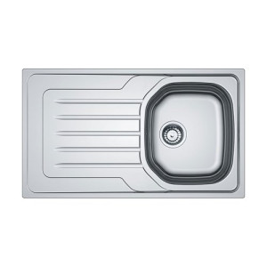 FRANKE BANCA ONDA LINE INOX ESC. ESQ.
