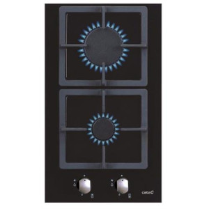 CATA PLACA DOMINO CRISTAL GAS 30CM