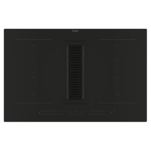 HAIER PLACA INDUÇAO 80CM C/EXAUSTOR 4ZONAS PRETO