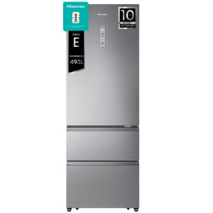 HISENSE COMBINADO 3PT 2000X704X694MT 493LT NF LOOK INOX (E)