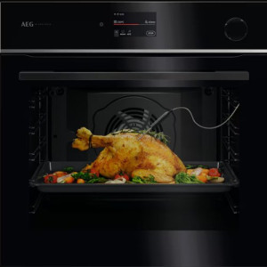 AEG FORNO MULTIF. A VAPOR 72LT PRETO A++