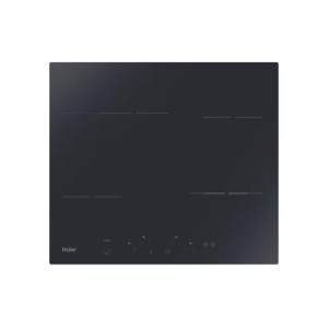 HAIER PLACA VITRO 60CM 4ZONAS VIDRO PRETO