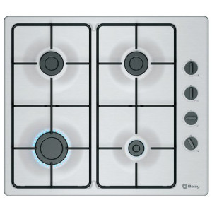 Balay PLACA 4GAS 60CM INOX