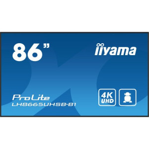 IIYAMA 217.0cm(86") LH8665UHSB-B1 16:9 2xHDMI+DP+2xUSB IPS retail (Speditionsversand)