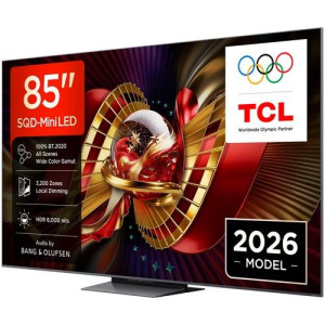TCL - SQD-MINILED Smart GoogleTV B&O Sound 85C8L