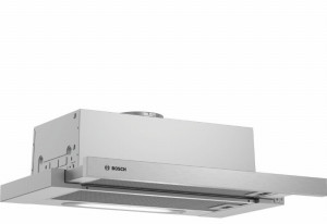 Bosch Serie 4 DFT63AC50 exaustor telescópico para cozinha 360 m3/h, 60 cm, prateado