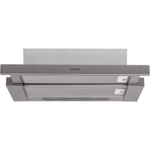 Indesit H 461 IX.1/1 exaustor para cozinha Semi embutido (deslizante)