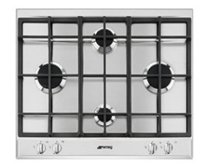 SMEG P260XGH Placa Aço inoxidável