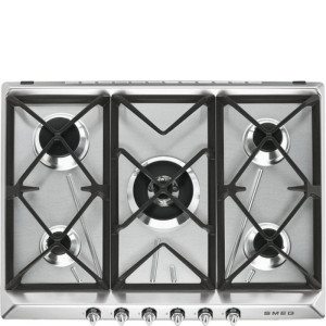 Placa Smeg Victoria SR975XGH Gás 5 zona(s)