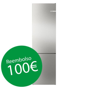 Combinado BOSCH KGN392I1F 203 x 60 cm Reembolso 100euros