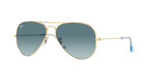 Rayban Óculos de sol Ray Ban AVIATOR LARGE METAL 0RB3025 Dourados Tamanho: 58X14   Dourados