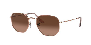 Rayban Óculos de sol Ray Ban HEXAGONAL 0RB3548N Dourados Tamanho: 54X21   Dourados