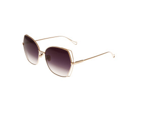 Óculos de sol Nina Ricci SNR360 Dourados Tamanho: 59X17   Dourados
