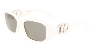 Óculos de sol Karl Lagerfeld KL6085S Branco Tamanho: 55X18   Branco