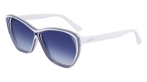 Óculos de sol Karl Lagerfeld KL6103S Azul Tamanho: 58X13   Azul