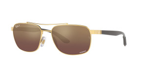 Rayban Óculos de sol Ray Ban 0RB3701 Dourados Tamanho: 59X17   Dourados