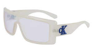 Óculos de sol Calvin Klein Jeans CKJ23655S Branco Tamanho: 57X20   Branco