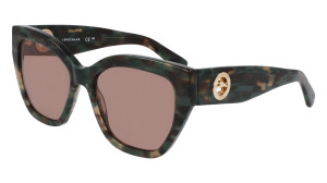 Óculos de sol Longchamp LO741S Verde Tamanho: 55X17   Verde