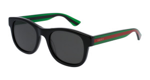 Óculos de sol Gucci GG0003SN Preto Tamanho: 52X21   Preto