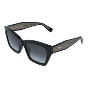 Óculos de sol Furla SFU778 Preto Tamanho: 55X18   Preto