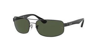 Rayban Óculos de sol Ray Ban RB3445 0RB3445 Preto Tamanho: 61X17   Preto