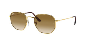 Rayban Óculos de sol Ray Ban HEXAGONAL 0RB3548 Dourados Tamanho: 54X21   Dourados