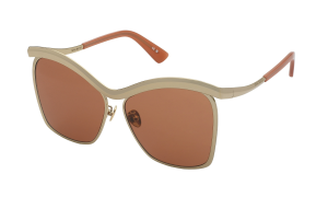 Óculos de sol Nina Ricci SNR401 Dourados Tamanho: 60X13   Dourados