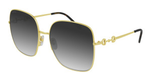 Óculos de sol Gucci GG0879S Dourados Tamanho: 61X18   Dourados