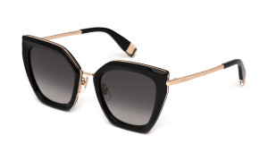 Óculos de sol Furla SFU821 Preto Tamanho: 52X23   Preto