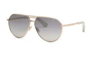 Óculos de sol PHILIPP_PLEIN PLEIN SIGNATURE SPP007V Dourados Tamanho: 64X12   Dourados