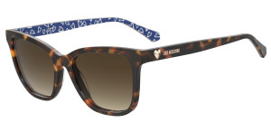 Óculos de sol LOVE MOSCHINO MOL078/S Castanho Tamanho: 54X17   Castanho