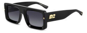 Óculos de sol Dsquared2 D2 0141/S Preto Tamanho: 53X23   Preto