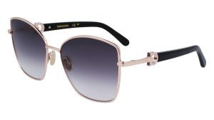 Óculos de sol SALVATORE FERRAGAMO SF312SR Dourados Tamanho: 60X18   Dourados