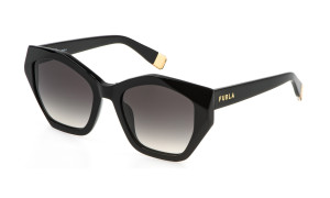 Óculos de sol Furla SFU885 Preto Tamanho: 54X20   Preto