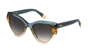 Óculos de sol Furla SFU886V Cinzento Tamanho: 54X20   Cinzento