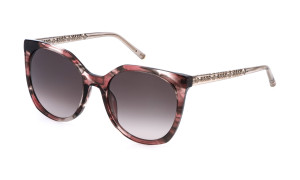 Óculos de sol Escada SESF45 Rosa/Vermelho-Púrpura Tamanho: 55X20   Rosa/Vermelho-Púrpura