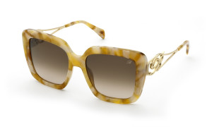 Óculos de sol Blumarine SBM891 Castanho Tamanho: 55X18   Castanho