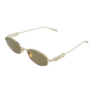 Óculos de sol Gucci GG1802S Dourados Tamanho: 55X19   Dourados