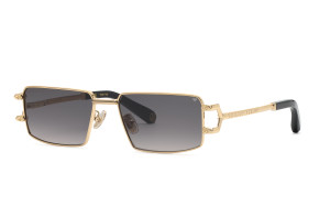Óculos de sol PHILIPP_PLEIN PLEIN SLEEK SPP245 Dourados Tamanho: 58X18   Dourados