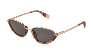 Óculos de sol Furla SFUB16 Dourados Tamanho: 57X20   Dourados