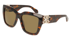 Óculos de sol SALVATORE FERRAGAMO SF2083SE Castanho Tamanho: 55X18   Castanho