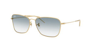 Rayban Óculos de sol Ray Ban CARAVAN REVERSE 0RBR0102S Dourados Tamanho: 58X15   Dourados